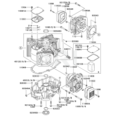 Cylinder & Crankcase for FH661V