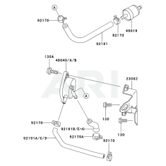 Fuel Tank & Valve for FH680V