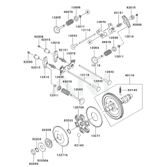 Valve/Camshaft for Kawasaki