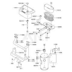 Air Filter & Muffler