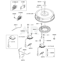 Electric Equipment for Kawasaki FH721V