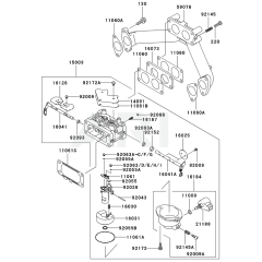 Carburettor for Kawasaki FH770D