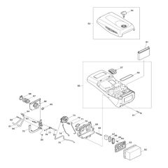 Filter Assembly for Makita EK7651H