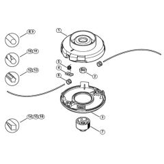 Stihl FixCut 25-2 Mowing Head
