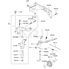 Kawasaki FJ100D Control Equipment