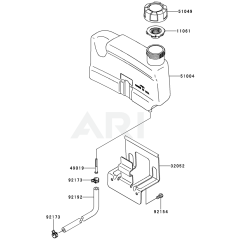 Fuel Tank & Valve for FJ180V