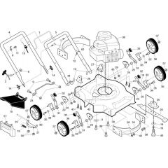 Flymo FL350KD Assembly
