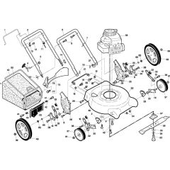 Flymo FL510 Mower Assembly