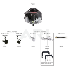 Kawasaki FR541V Engine Parts