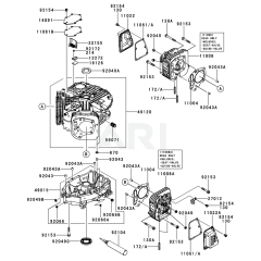 Cylinder/Crankcase for FR600V