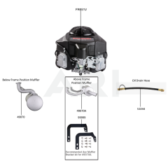 Kawasaki FR651V Engine Parts