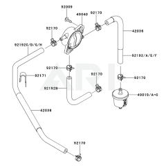 Fuel Tank & Valve for FR691V