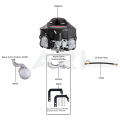 Kawasaki FR691V Engine Parts
