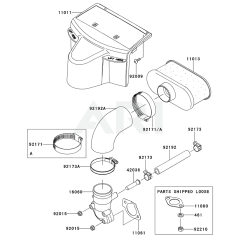 Air Filter/Muffler for FR691V