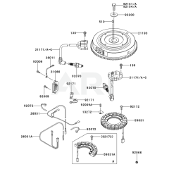 Fuel Tank/Valve for Kawasaki FR730V