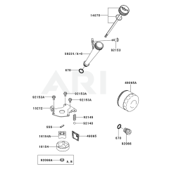 Piston & Crankshaft for FR730V