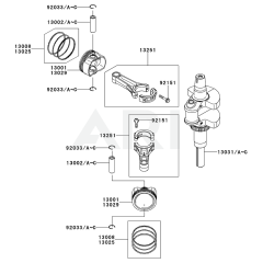 Starter for Kawasaki FR730V