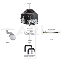 Kawasaki FR730V Engine Parts