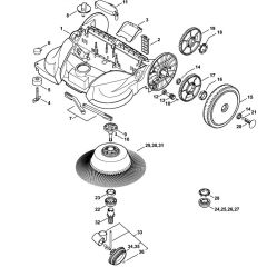 Frame, Side Broom Assembly