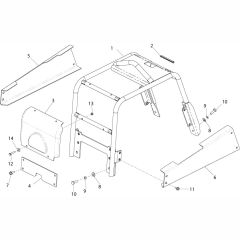 Frame Assembly for RPC45