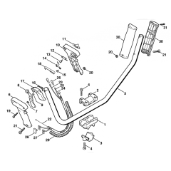 Stihl FS108 Handle Bar