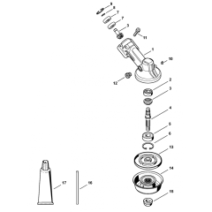 Stihl FS111 Gear Head