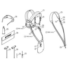Harness & Tools for Stihl FS120