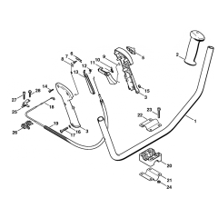 Stihl FS120 FS200 FS250 Handle