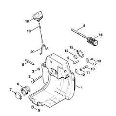 FS160 FS180 Tank Housing