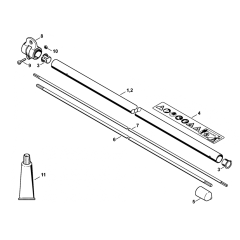 FS230 Drive Tube Assembly