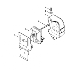 Muffler Assembly for Stihl