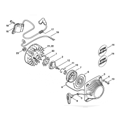 Stihl FS25-4 FS65-4 Starter System