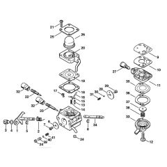 Carburettor C1Q-S98 Assembly