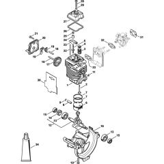 Engine Assembly for Stihl FS310