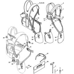 Tools & Harness for Stihl FS310