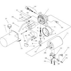 Hydraulic Lift Pump Assembly