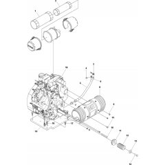 Engine Assembly for FS3500 G