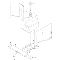 Fuel Tank Assembly for FS3500 G