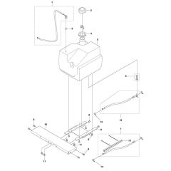 Fuel Tank Assembly for FS3500 G II