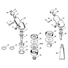 Gear Head Assembly for Stihl
