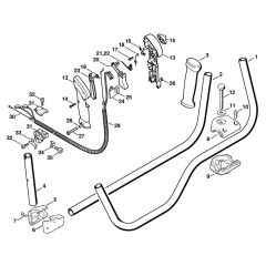 Handlebar & Control Handle
