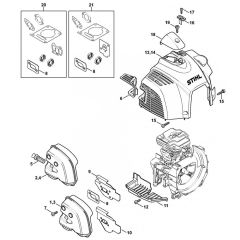 Muffler & Shroud Assembly