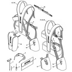 Tools & Harness for Stihl FS360C