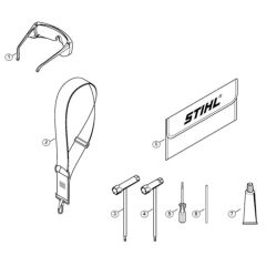 Stihl FS38 Brushcutter Tools