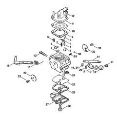 Carburettor C1Q-S34 Assembly
