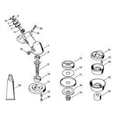 Gear Head Assembly for Stihl