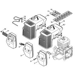 Muffler & Shroud Assembly