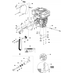 Engine & Idler Assembly