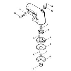 Gear Head Assembly for Stihl FS410