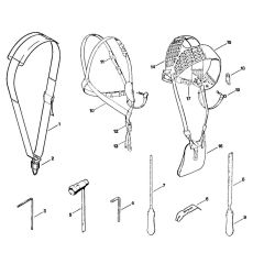 Harness & Tools for Stihl FS410